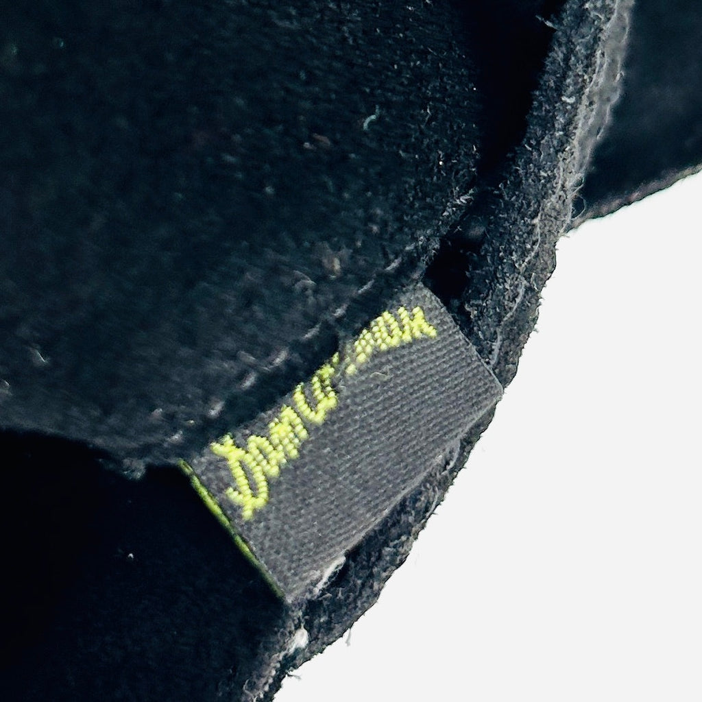 Sam Edelman Black Suede Buckle Detail Sexy Over-The-Knee Boots