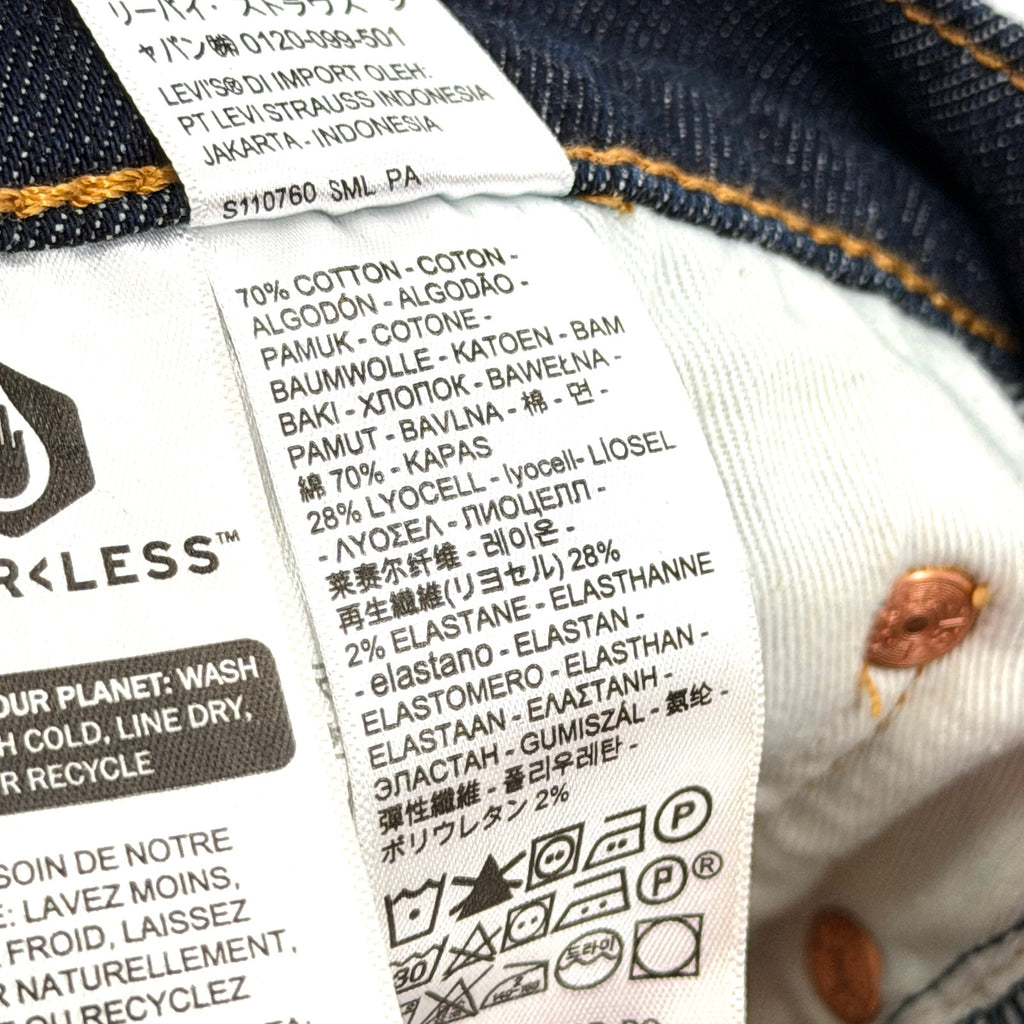 Levi’s Premium Dark Blue 510 Skinny Fit Jeans