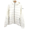 Michael Kors White Hooded Sporty Ski Puffer Parka Jacket