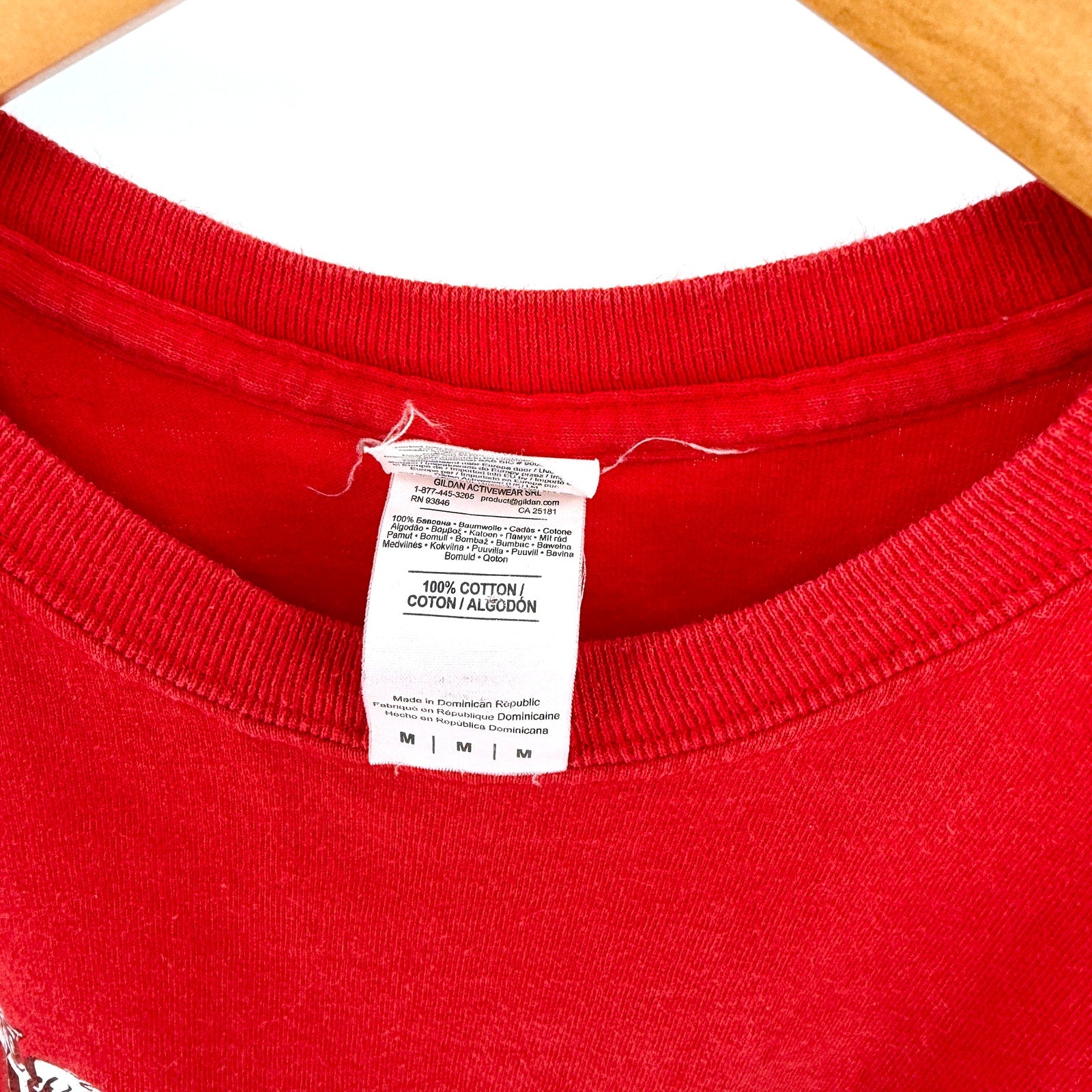Vintage 90s The Varsity Atlanta Georgia Red 100% Cotton Graphic T-Shirt