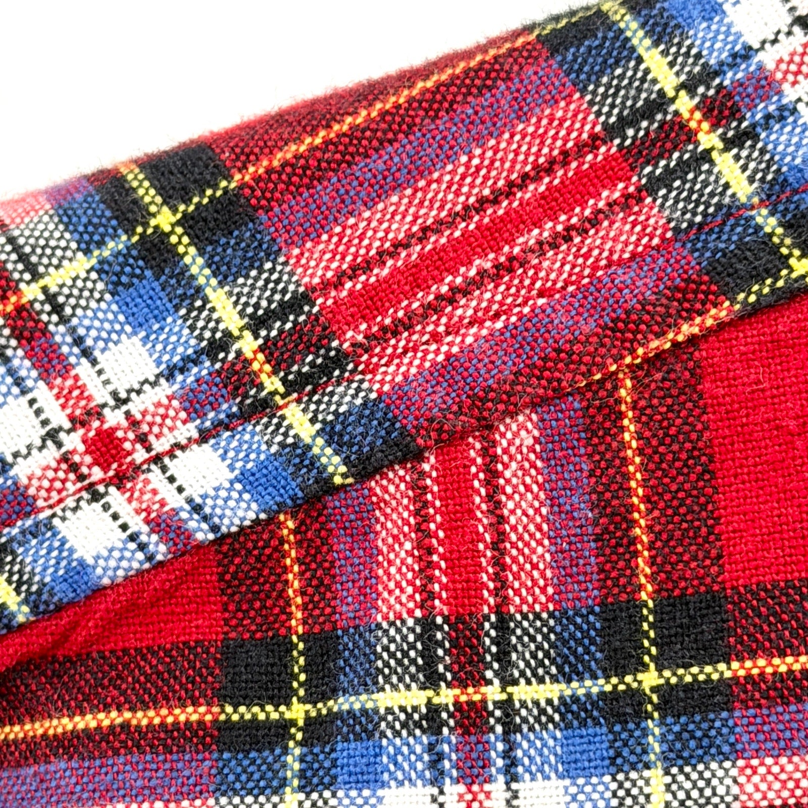 Five Four Mark McNairy Red Plaid 100% Cotton Heavyweight Button Down Shirt