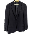 Cubavera Black Minimalist Casual Two Button Blazer Tuxedo Jacket