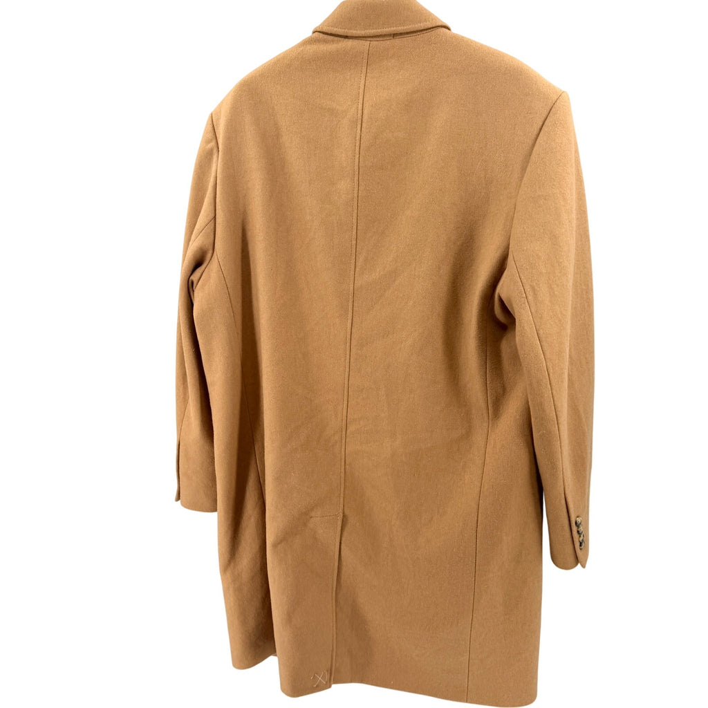 Vintage 90s Towne by London Fog Camel Classic Menswear Overcoat