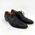 To Boot New York Black 100% Leather Adam Derrick Cap Toe Oxfords