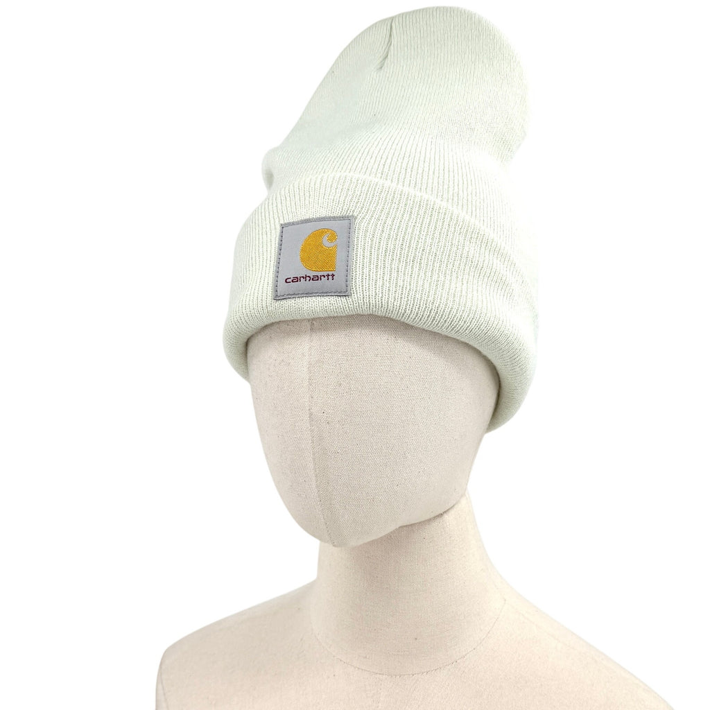 Carhartt Pistachio Mint Green Ribbed Knit Beanie
