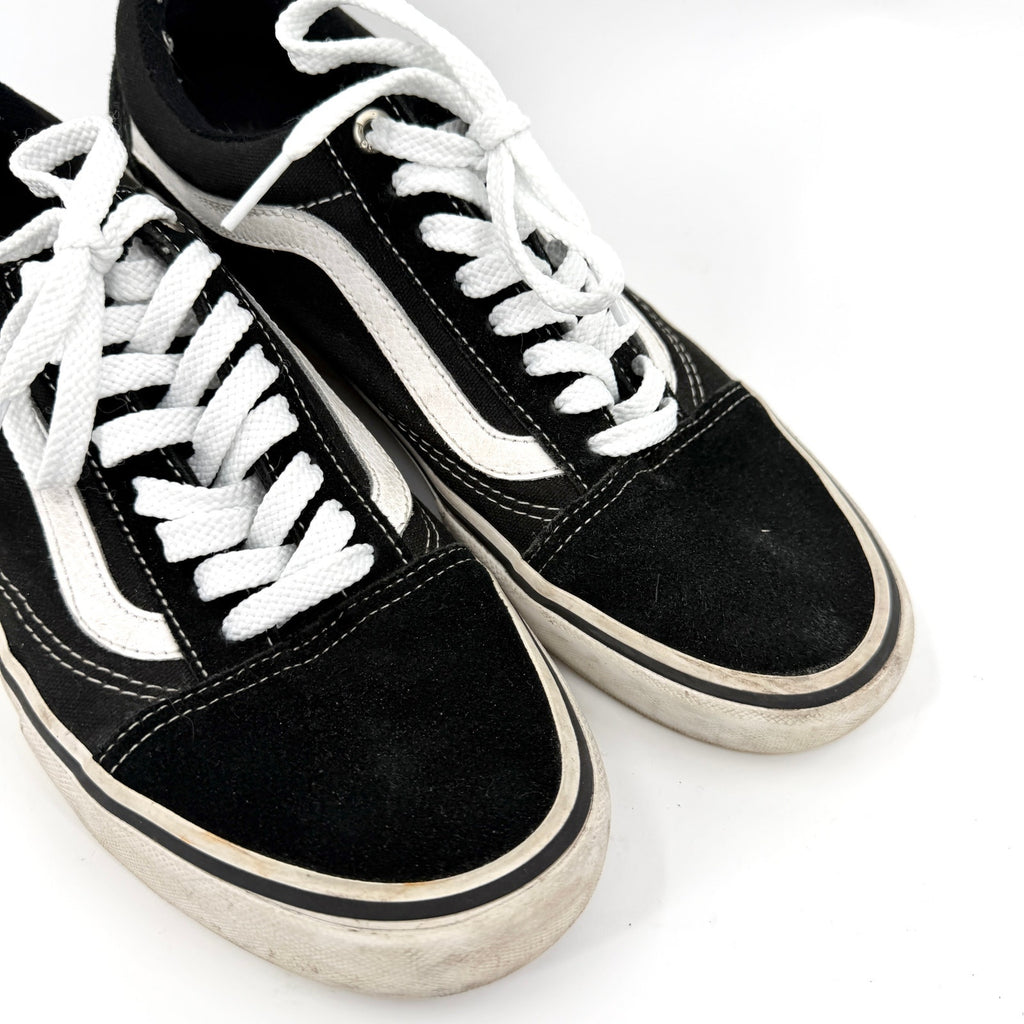Vans Black White Canvas Suede Pro UltraKush Classic Skate Sneakers