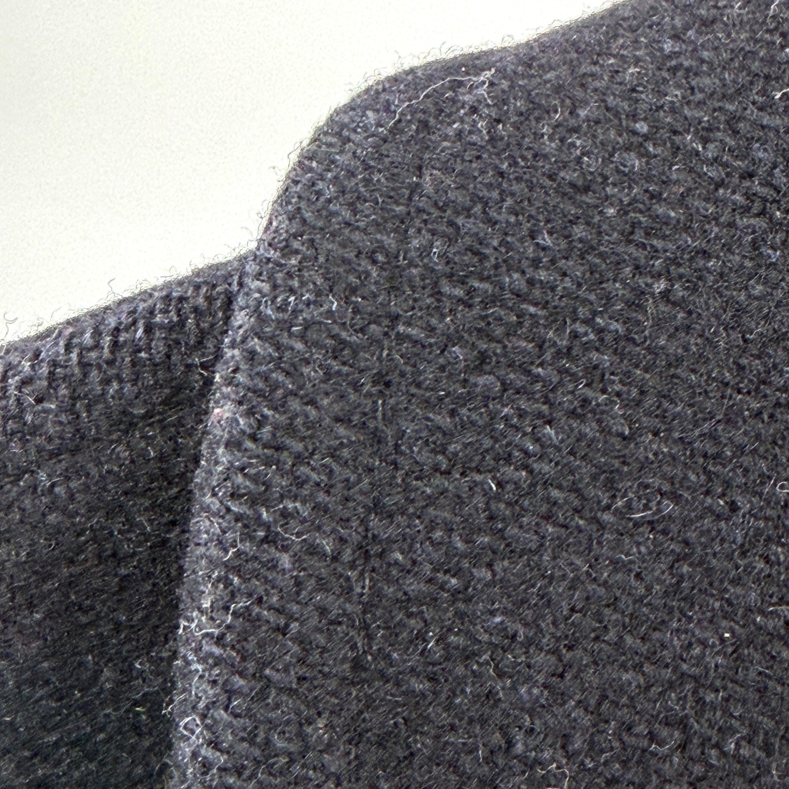 Vintage 70s Alexander's Navy Blue Double Breasted Quilted Wool Pea Coat
