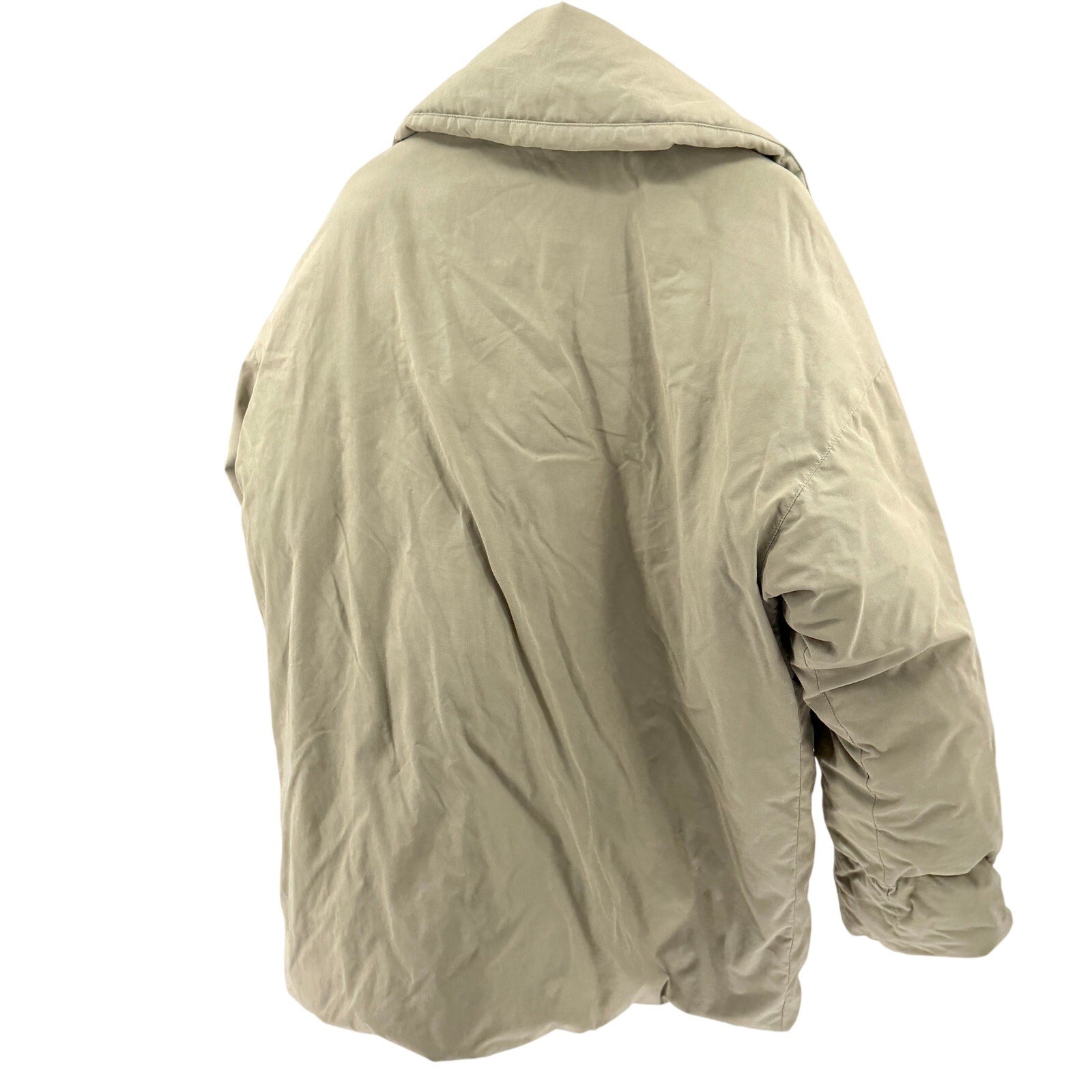 Vintage 90s Bill Blass Pistachio Green Gorpcore Minimalist Down Puffer Jacket