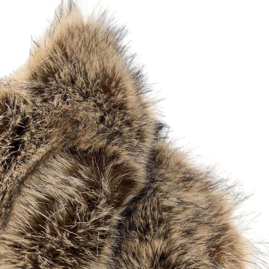 Sissily Designs Brown Faux Fur Velvet Lined Bridal Wrap