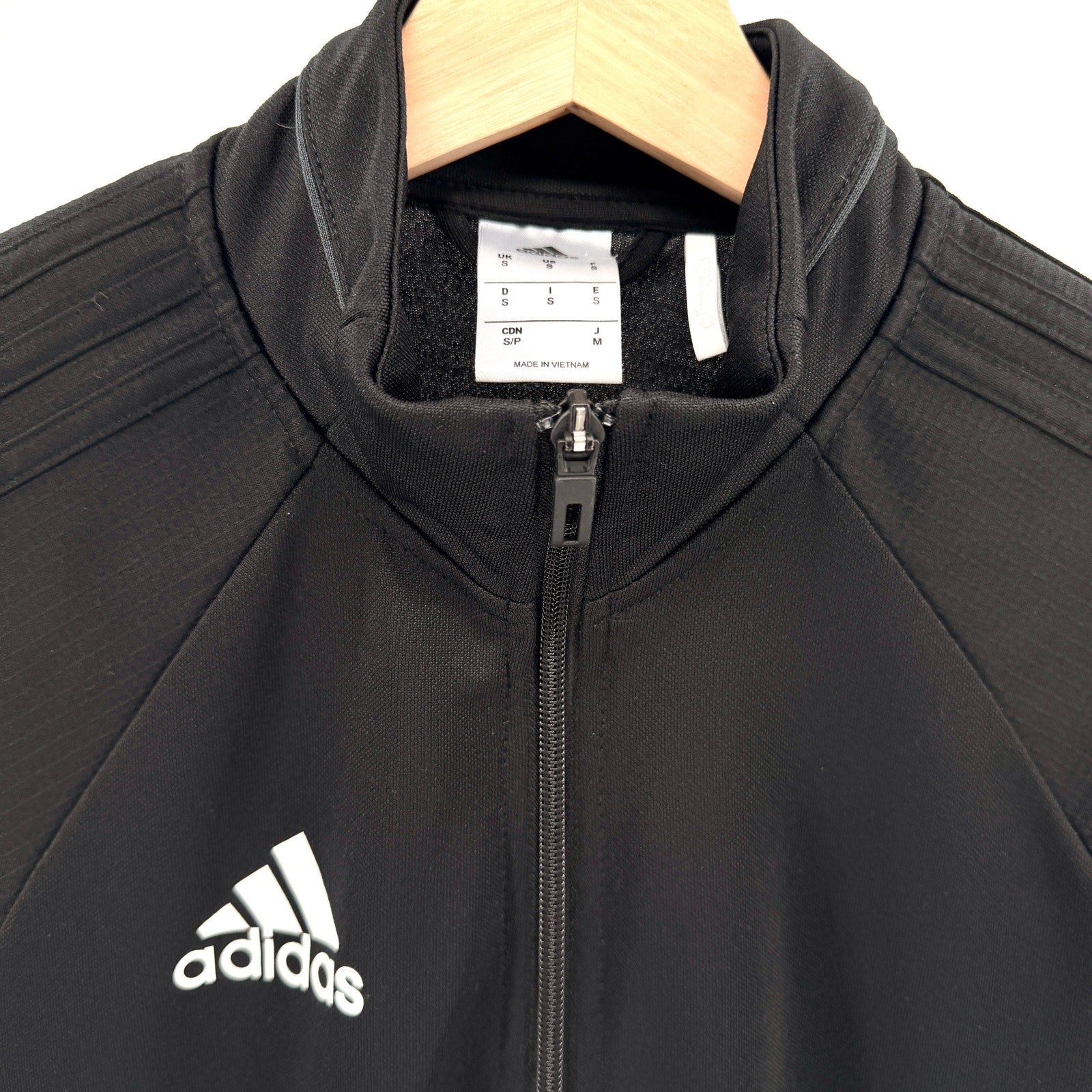 Adidas Black Climalite University of Miami Hurricanettes Training Jacket