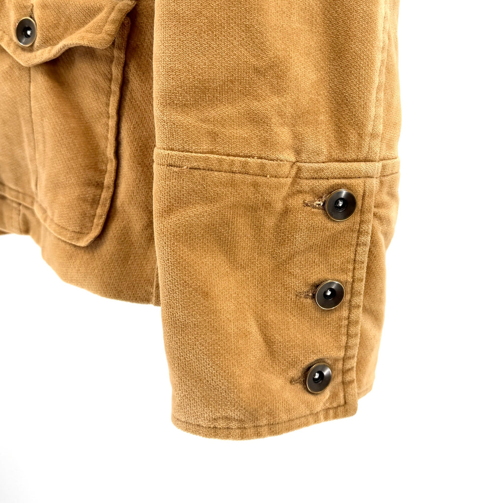 Vintage Y2K Sinéquanone Tan Structured Utility Field Jacket