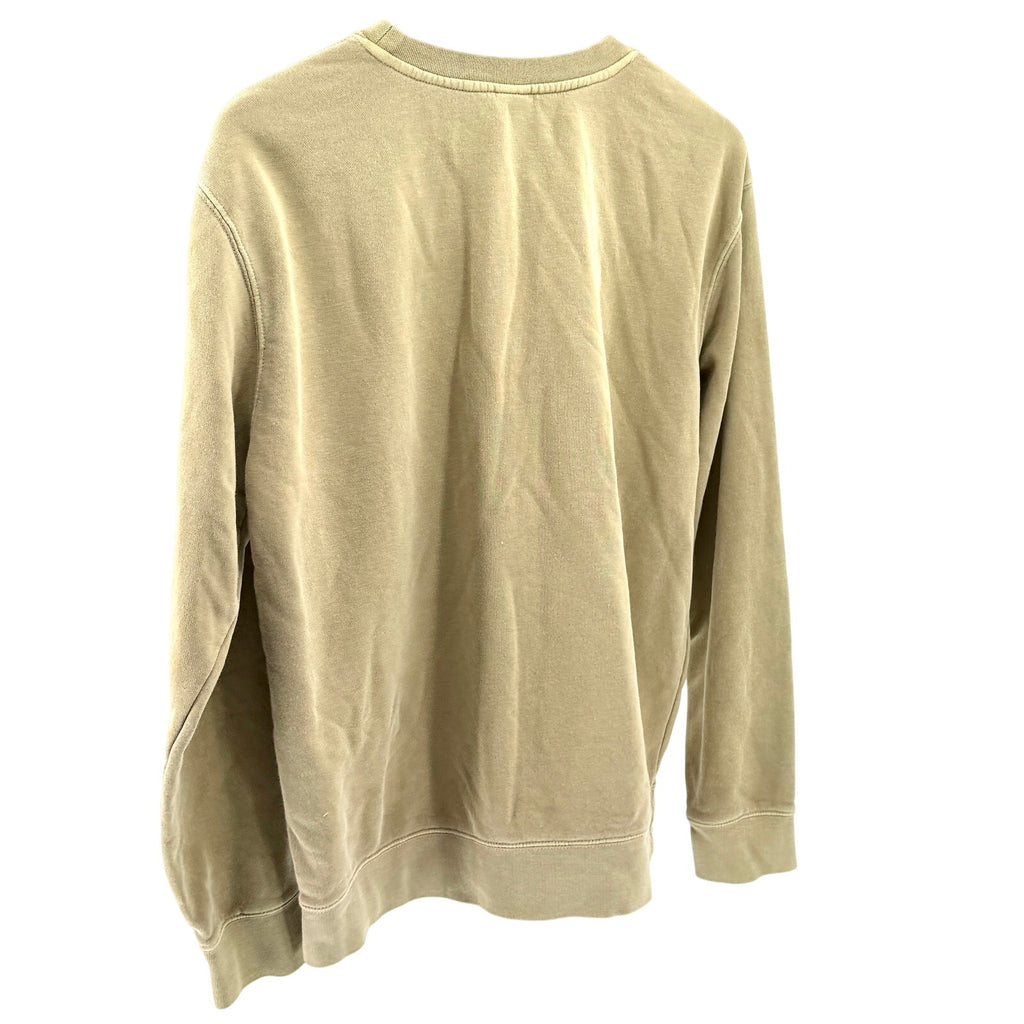 Independent Trading Company Beige Brown Be Still Graphic Crewneck Sweatshirt