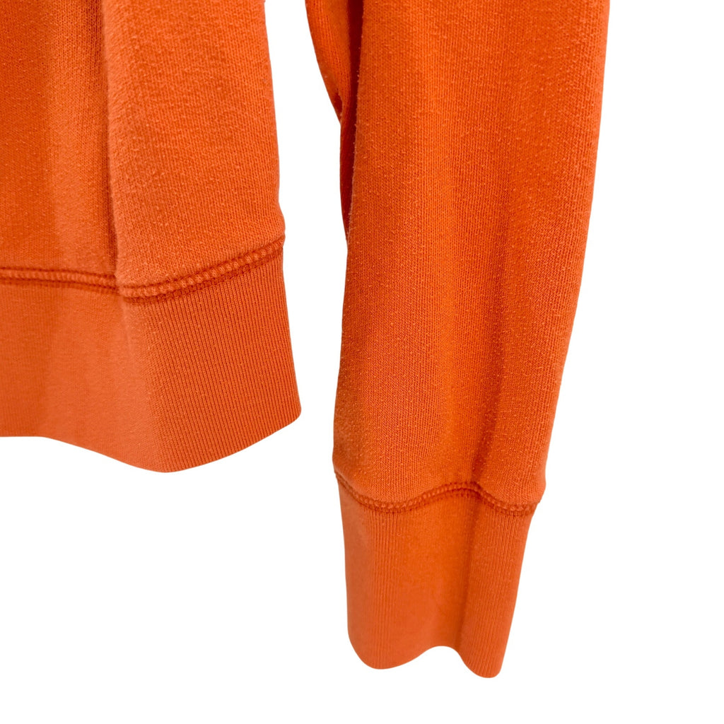 Victoria's Secret PINK Orange Miami Hurricanes Fifth Ocean Half Zip Sweatshirt