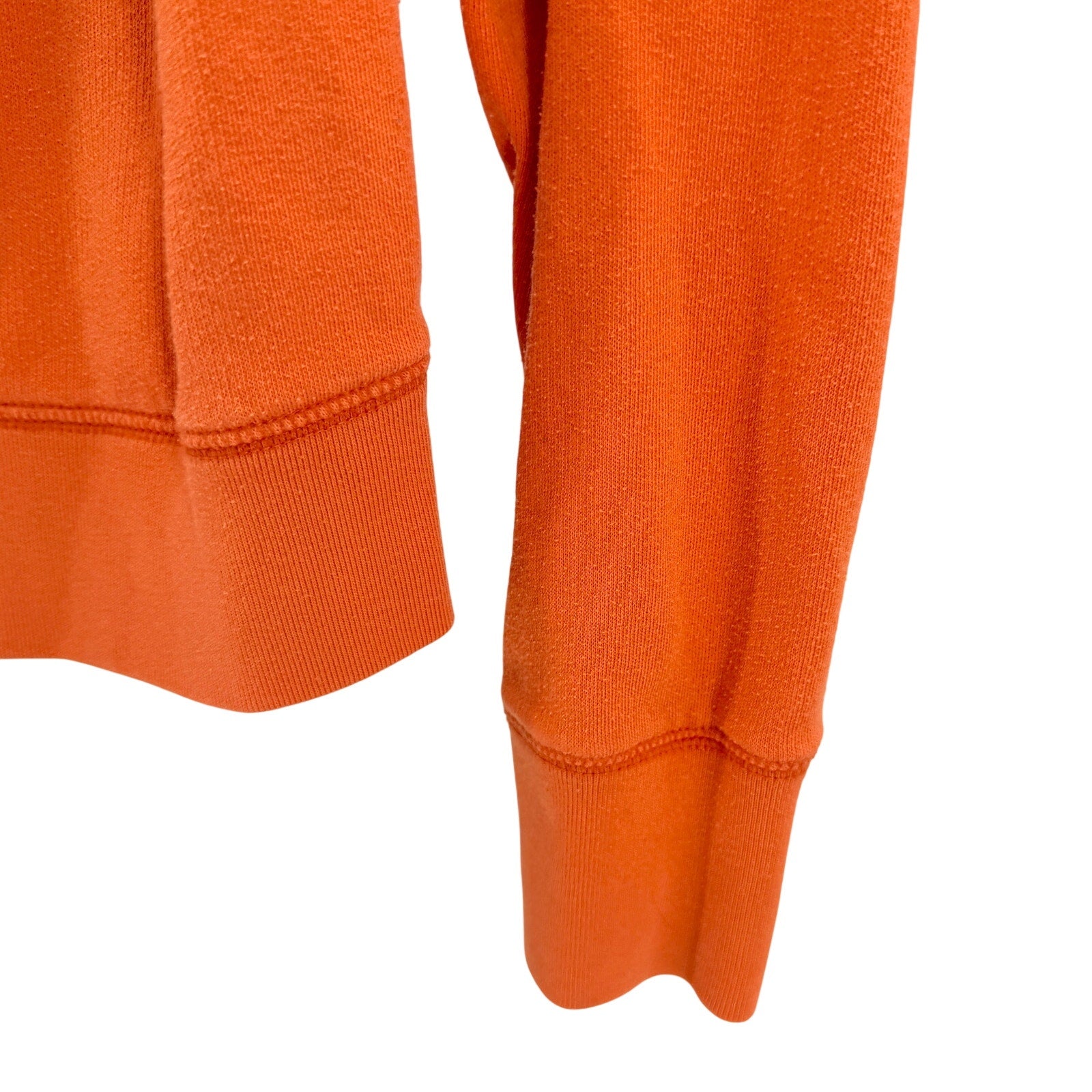 Victoria's Secret PINK Orange Miami Hurricanes Fifth Ocean Half Zip Sweatshirt