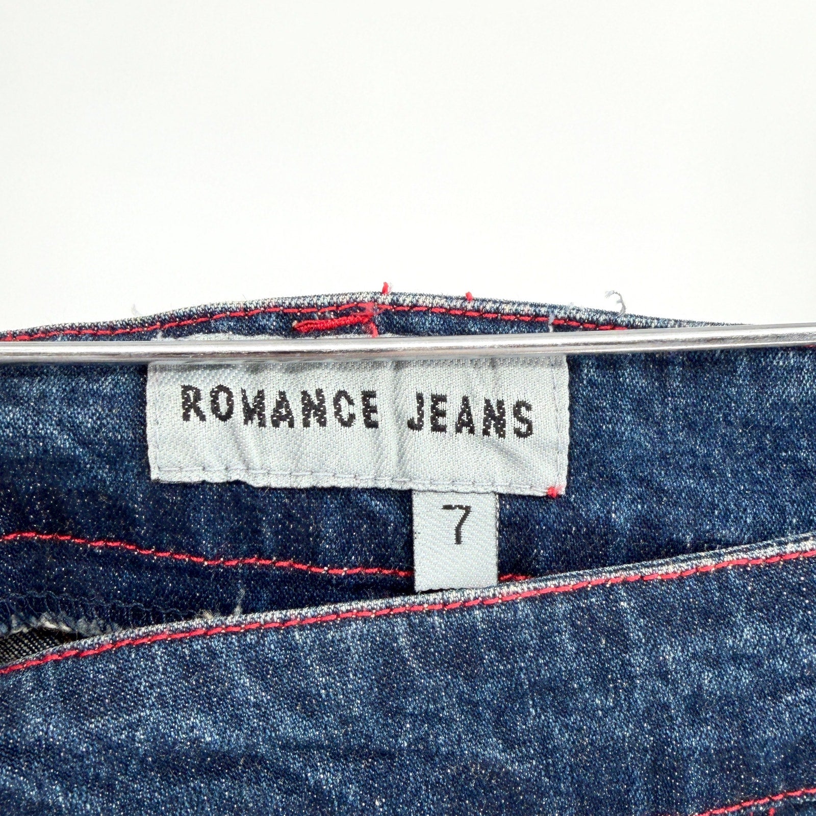 Vintage Y2K Romance Jeans Blue Pleated Slit Denim Mini Skirt