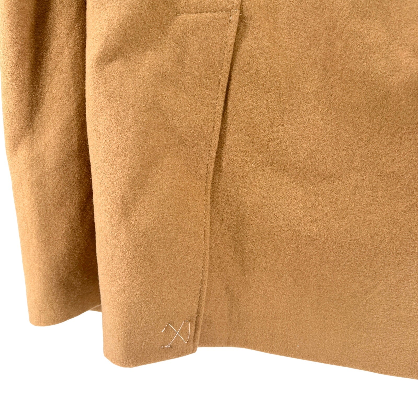 Vintage 90s Towne by London Fog Camel Classic Menswear Overcoat