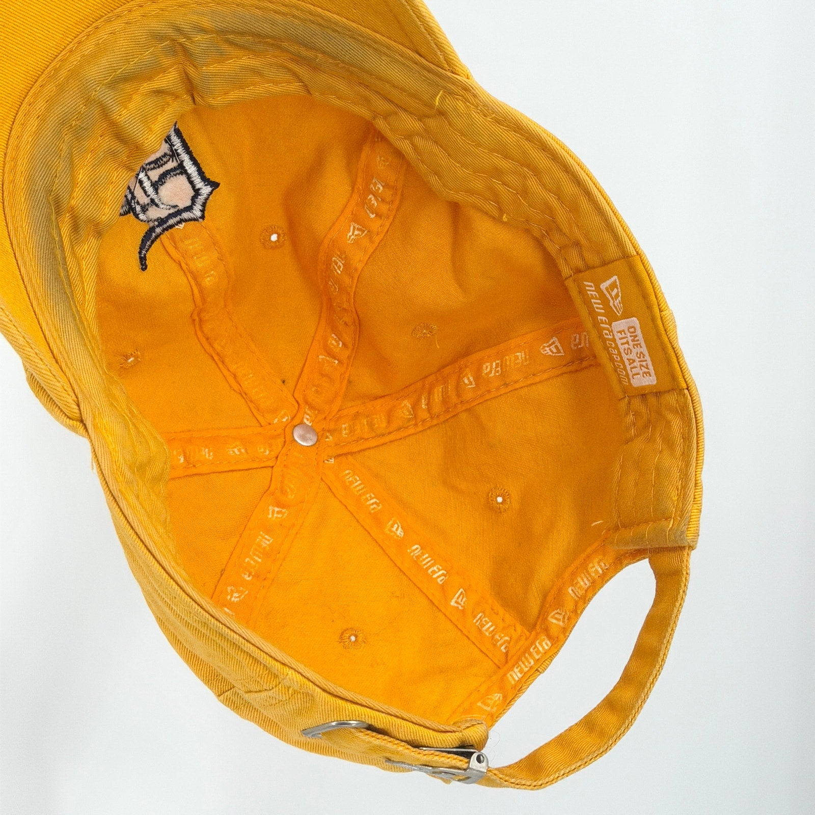 New Era Detroit Tigers Yellow Fernando Rodney Signed 100% Cotton Baseball Hat