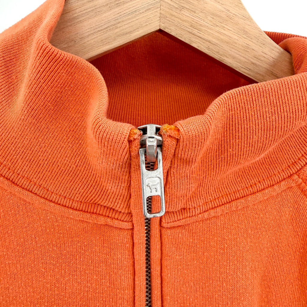 Victoria's Secret PINK Orange Miami Hurricanes Fifth Ocean Half Zip Sweatshirt