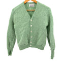 Vintage 60s Arnold Palmer Mint Green Retro Golf Preppy Cardigan Sweater