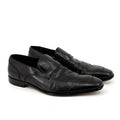 Hugo Boss Black Genuine Leather Minimalist Office Career Loafers