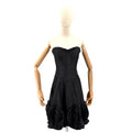 Vintage Y2K Etoile Black Sweetheart Bodice Mini Cocktail Dress