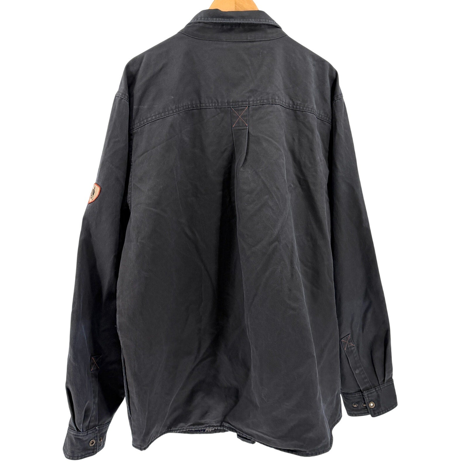 Legendary Whitetails Navy Blue Journeyman Flannel Lined Chore Jacket