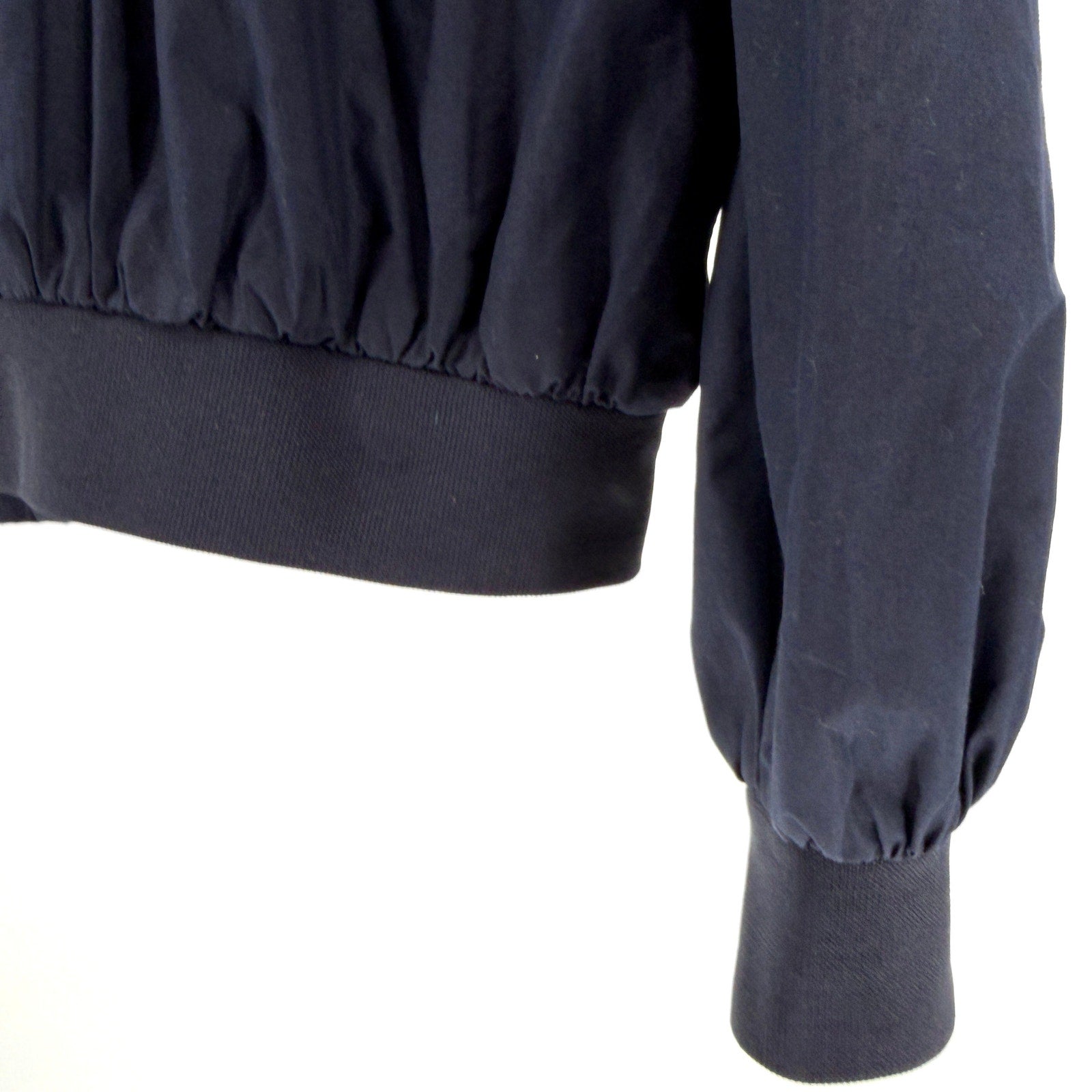 Vintage 80s Members Only Navy Blue Iconic Racer Jacket