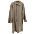 Vintage 90s Lauren Ralph Lauren Olive Green Beltless Trenchcoat