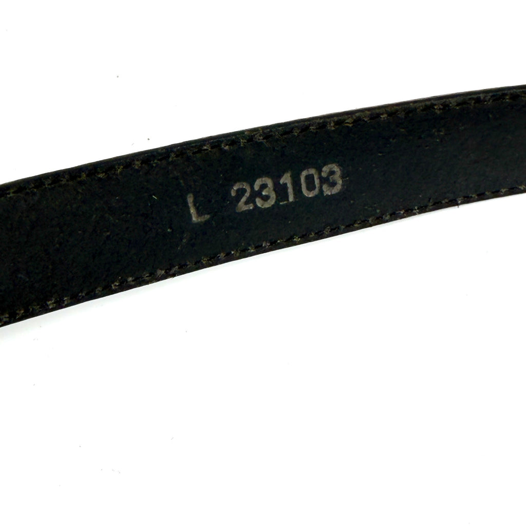 Vintage 90s Brighton Black Genuine Leather Western Heart Star Buckle Belt