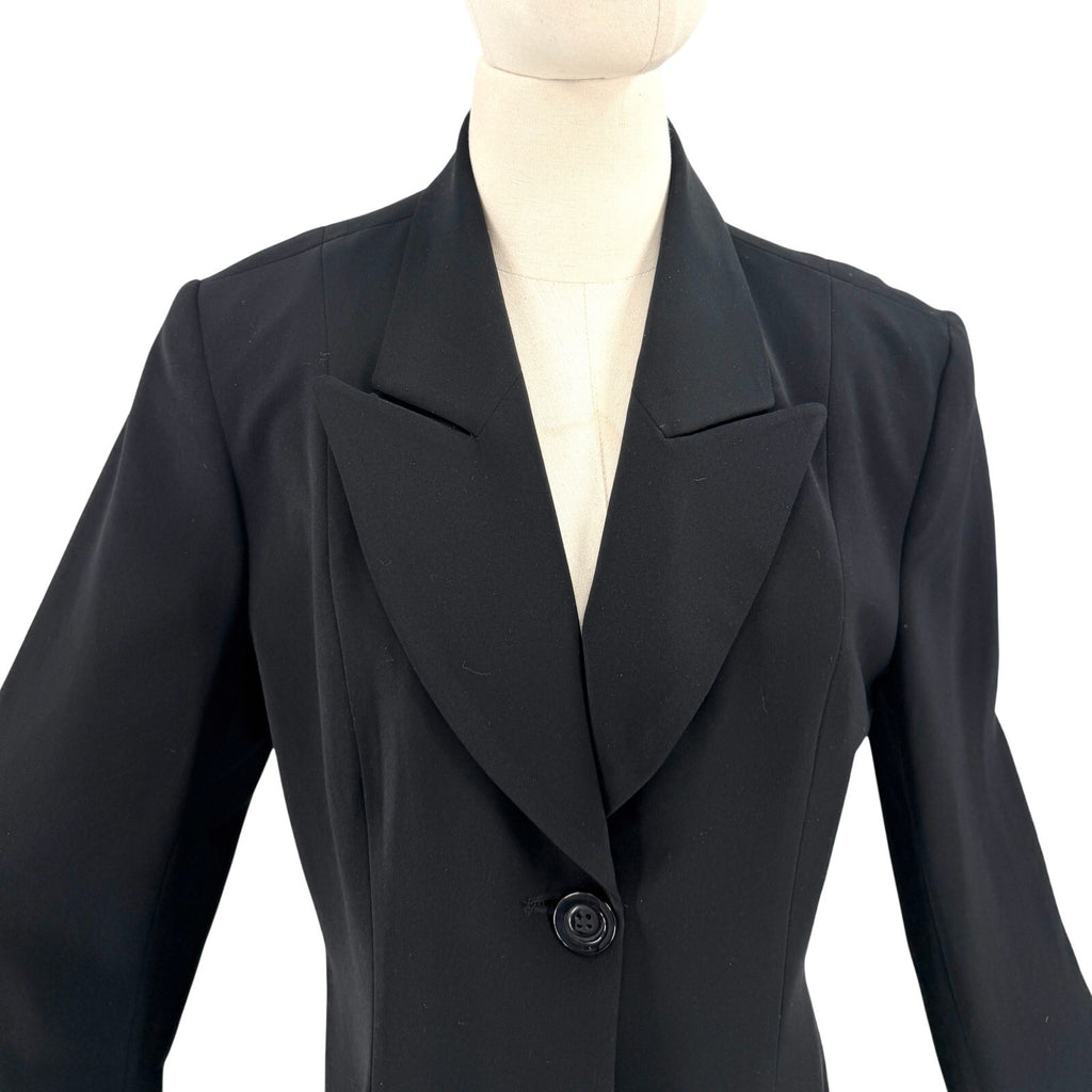 Vintage 80s Ice Cube by Michael Black Oversized Lapel Long Blazer