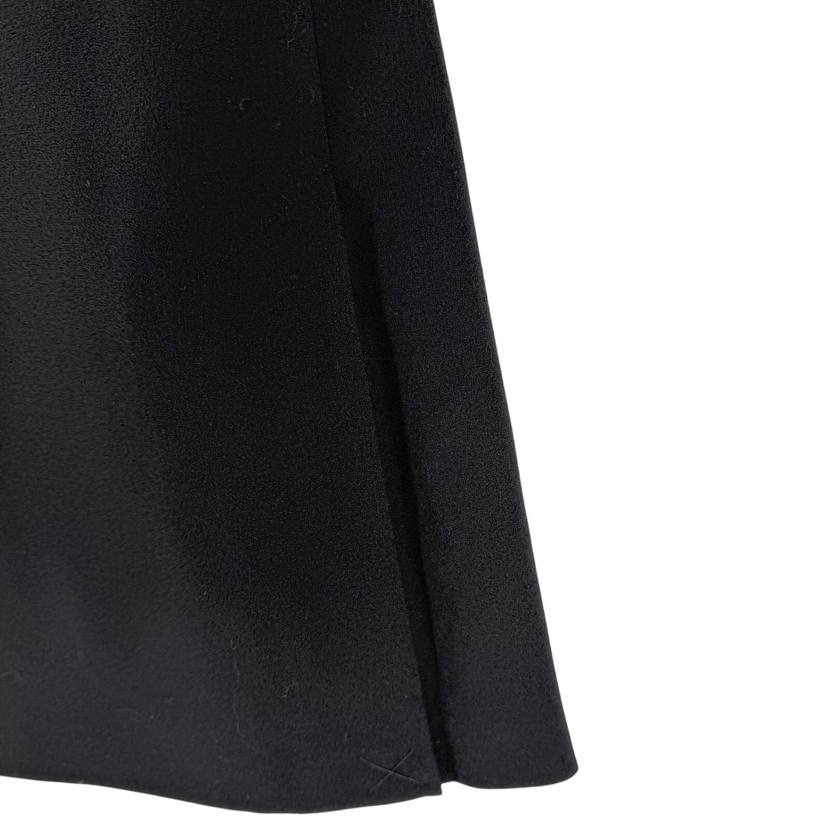 Vintage 90s Linda Allard Ellen Tracy Black 100% Wool Mock Neck Midi Dress