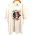 Vintage 90s Hanes White 100% Cotton Miami Heat Fan Tunnel T-Shirt