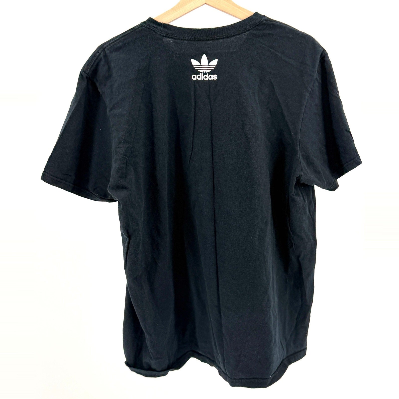 Adidas Black Gold Foil Logo Originals Est 1949 T-Shirt