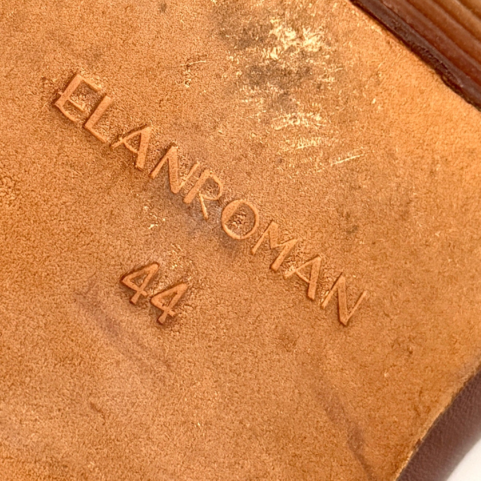 Elanroman Brown Leather Preppy Tassel Loafers