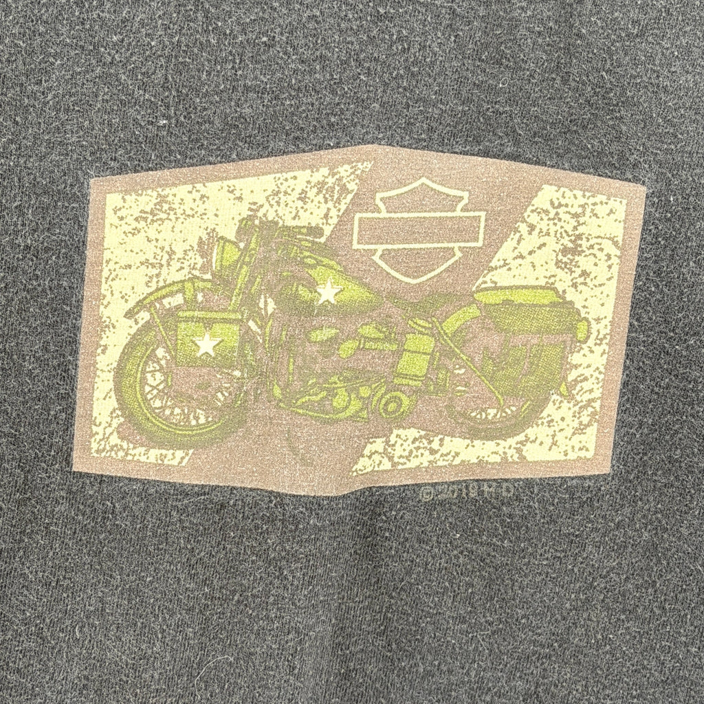 Harley-Davidson Nottingham England Robin Hood Black 100% Cotton T-Shirt