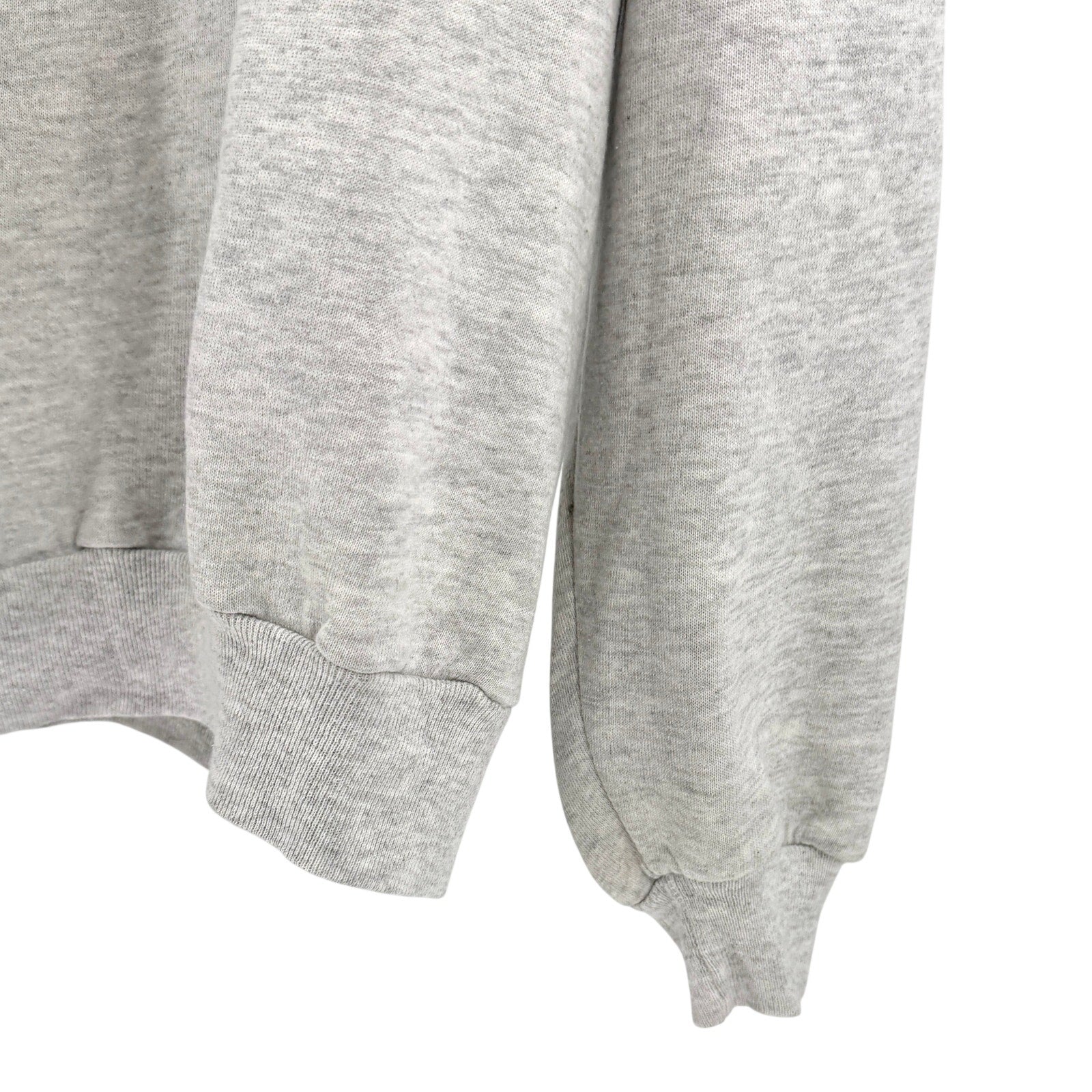 Vintage 90s Jerzees USAir Gray Heather Graphic Crewneck Sweatshirt