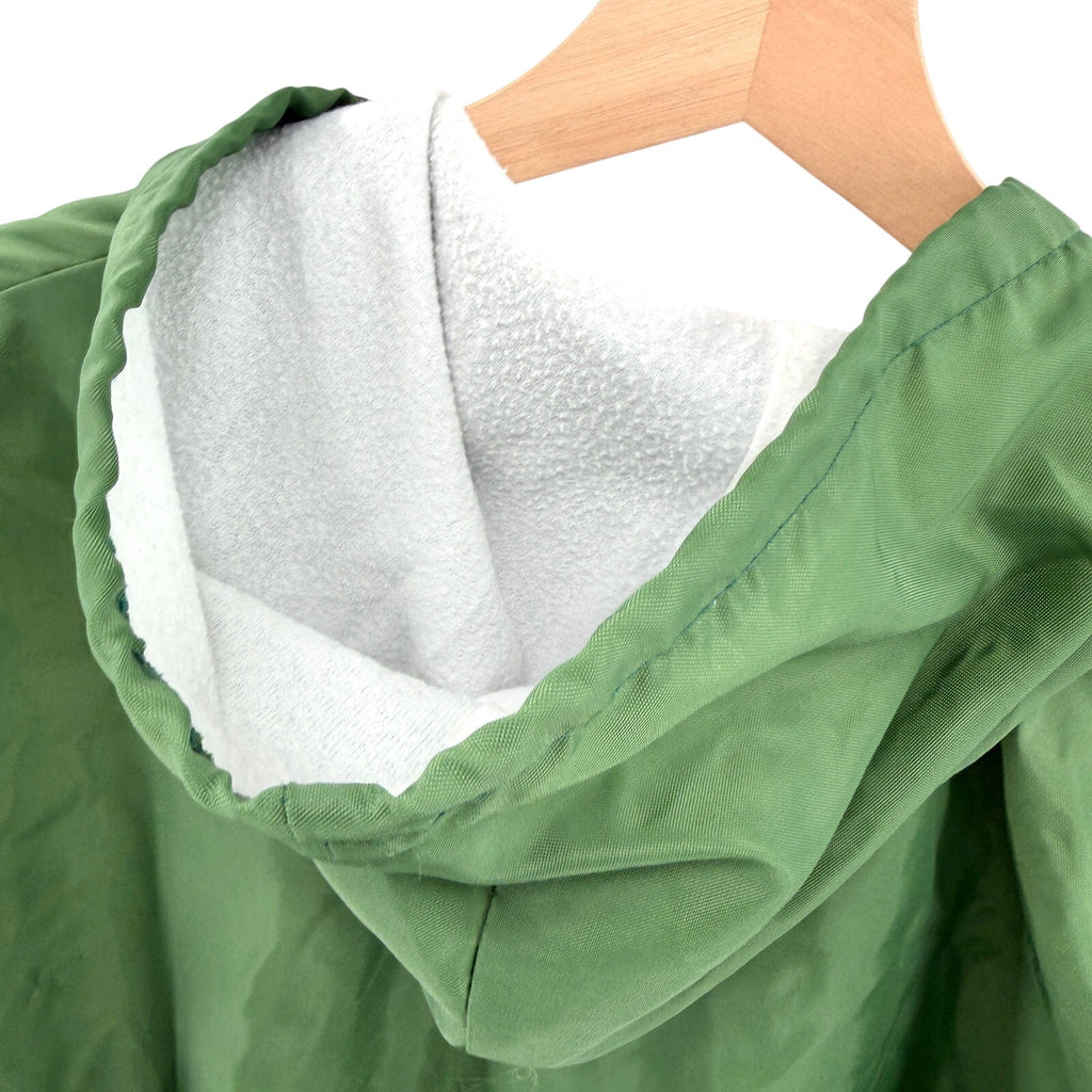 Vintage 80s Birdie by Richard A. Leslie Green Golf Hooded Pullover Jacket