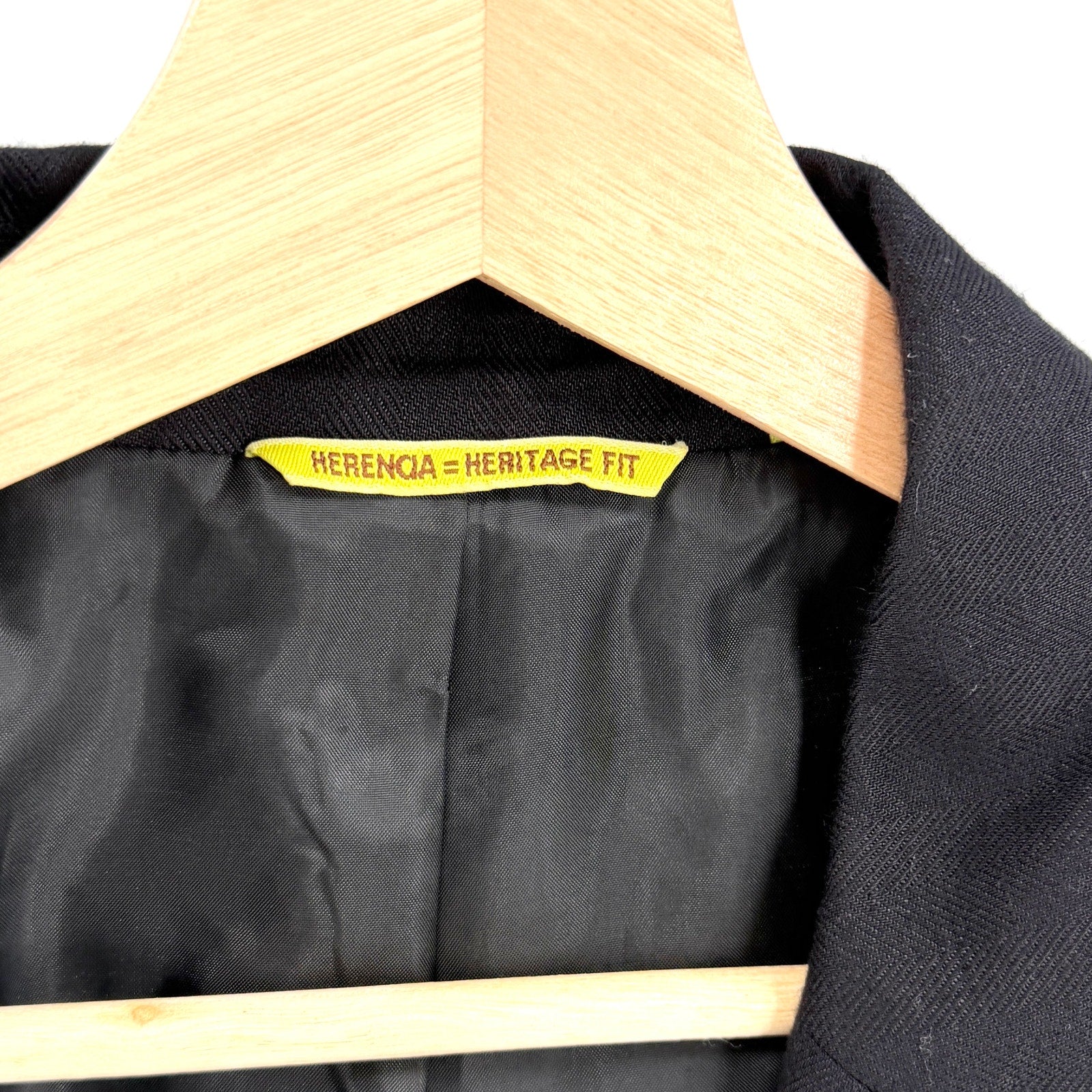 Cubavera Black Minimalist Casual Two Button Blazer Tuxedo Jacket