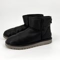 Ugg Genuine Leather Black Short Classic Winter Boot Shoes