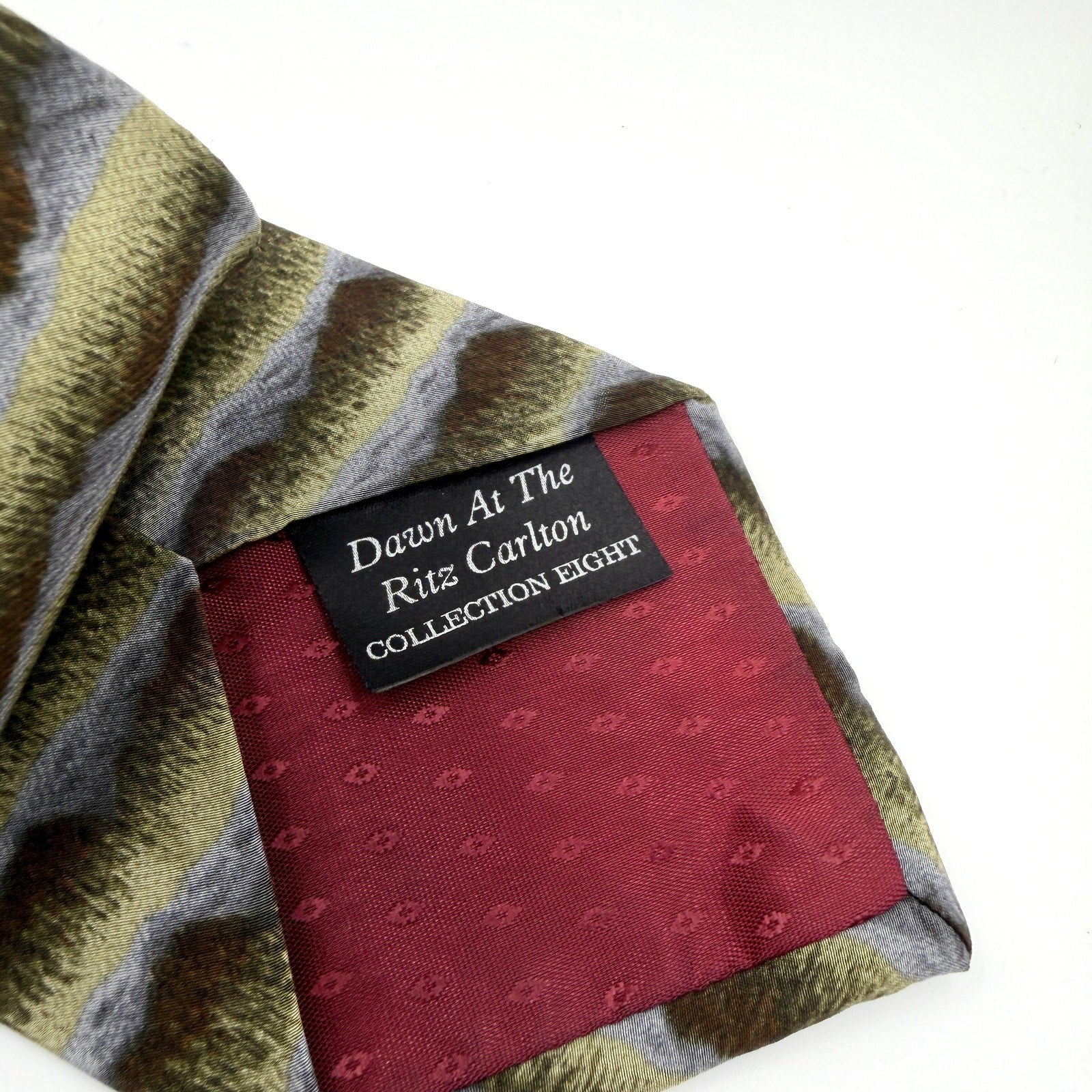 Vintage 90s J. Garcia 100% Silk Dawn At The Ritz Carlton Collection 8 Necktie