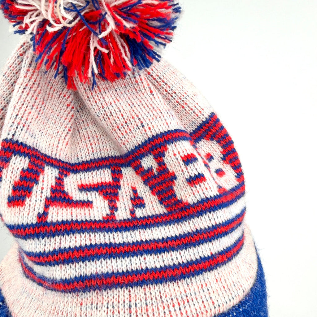 Vintage 80s USA '88 Olympics Pom-Pom Beanie