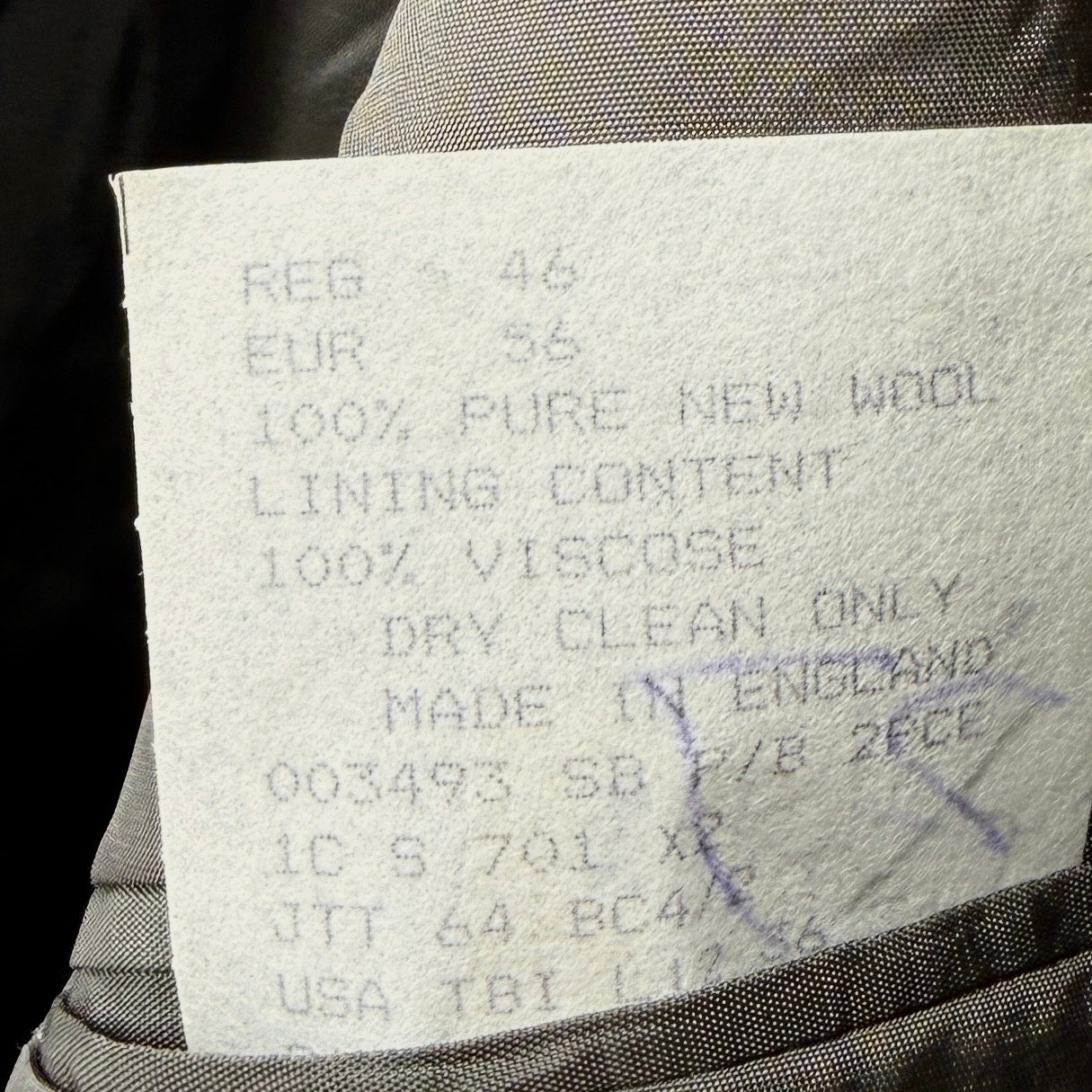 Vintage 80s Mr. Harry Couture Heather Gray 100% Pure New Wool Tailored Blazer