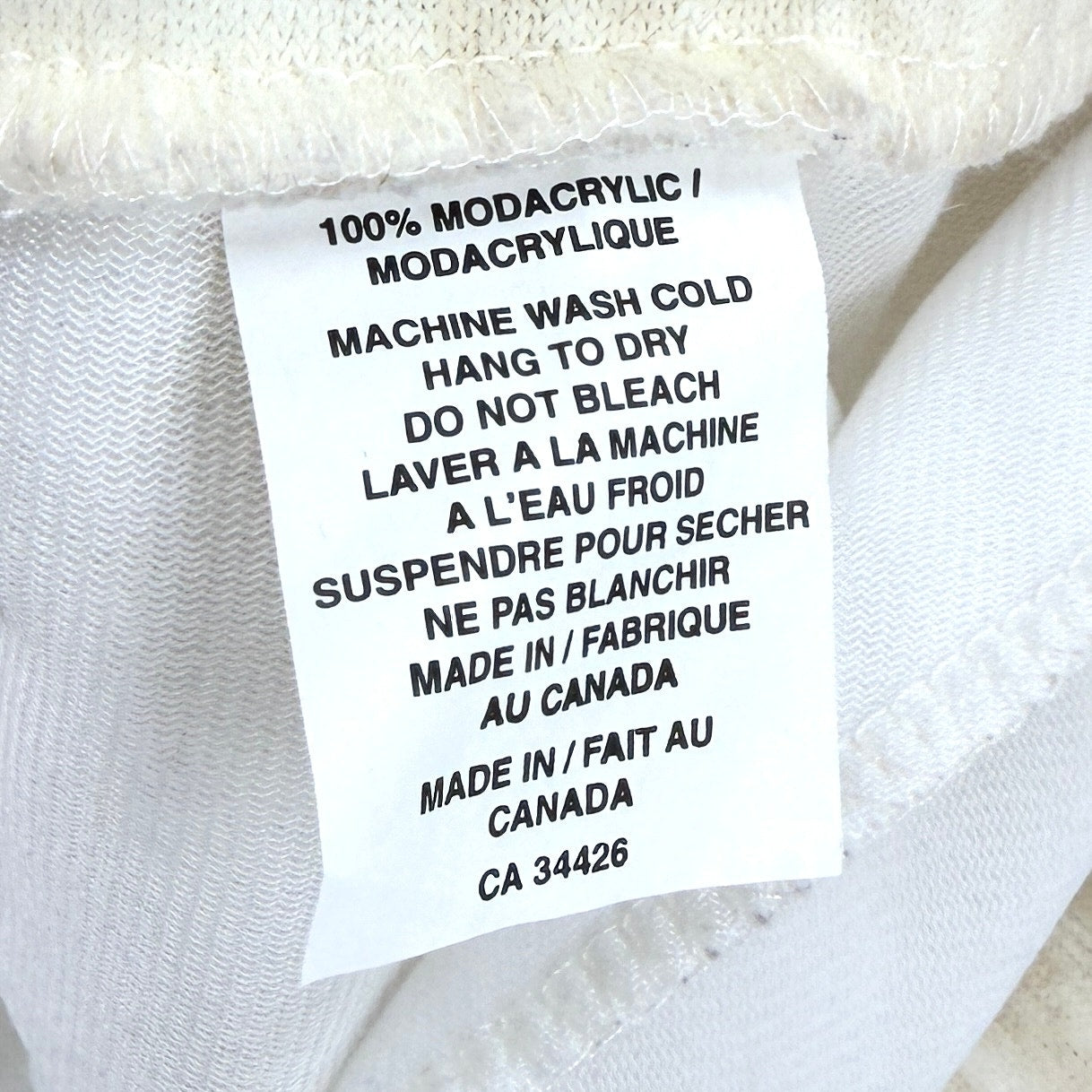 Vintage 90s Coastlines Cream Faux Fur Fair Isle Sheared Horse Zip Up Jacket