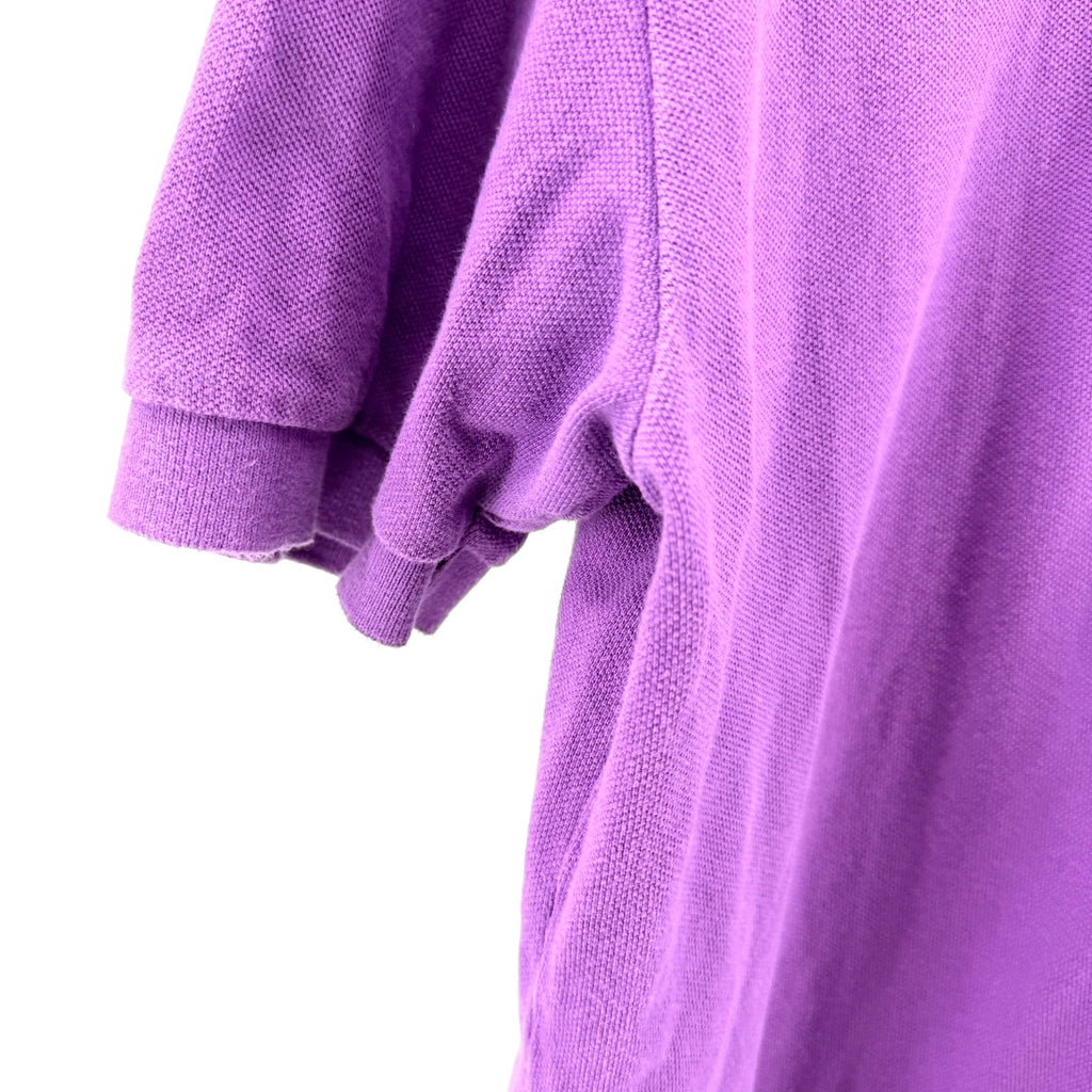 Vintage 90s Polo by Ralph Lauren Purple Cotton Pique Polo Shirt