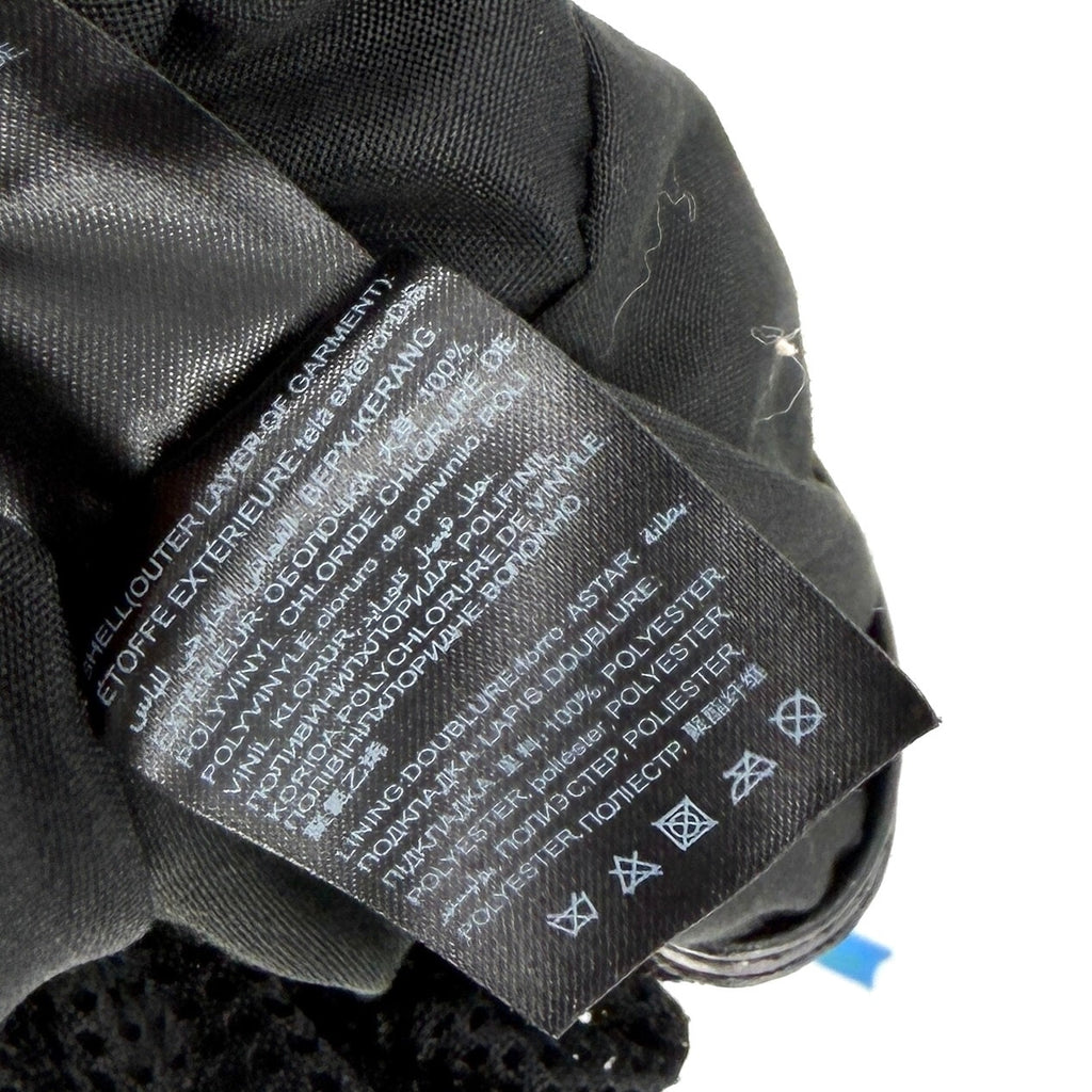 Vintage Y2K Bebe Sport Black Satin Logo Print Bungee Backpack