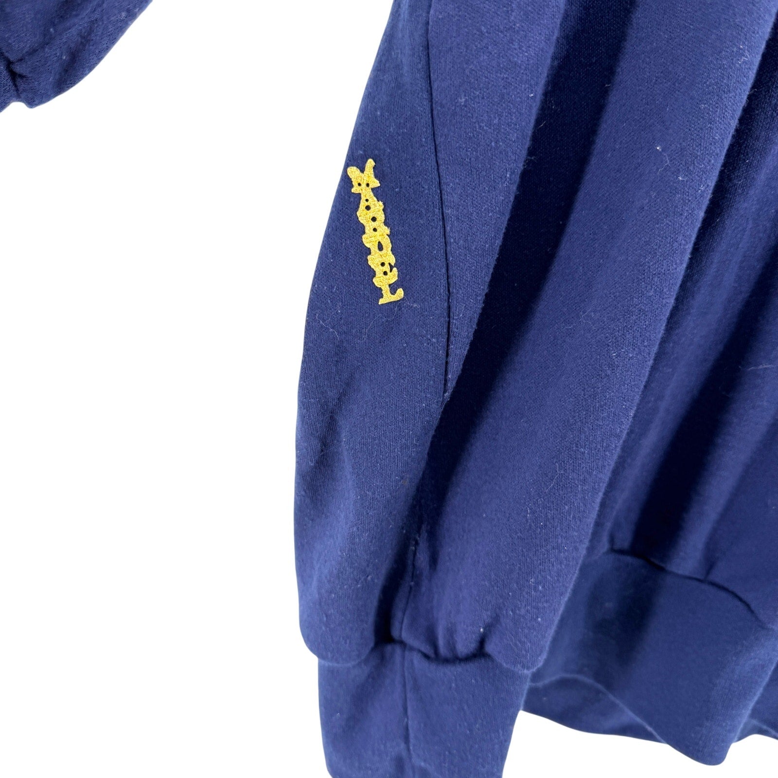 Vintage 80s Mardel Tennis Beaded Embroidered Jersey Long Sleeve Tee