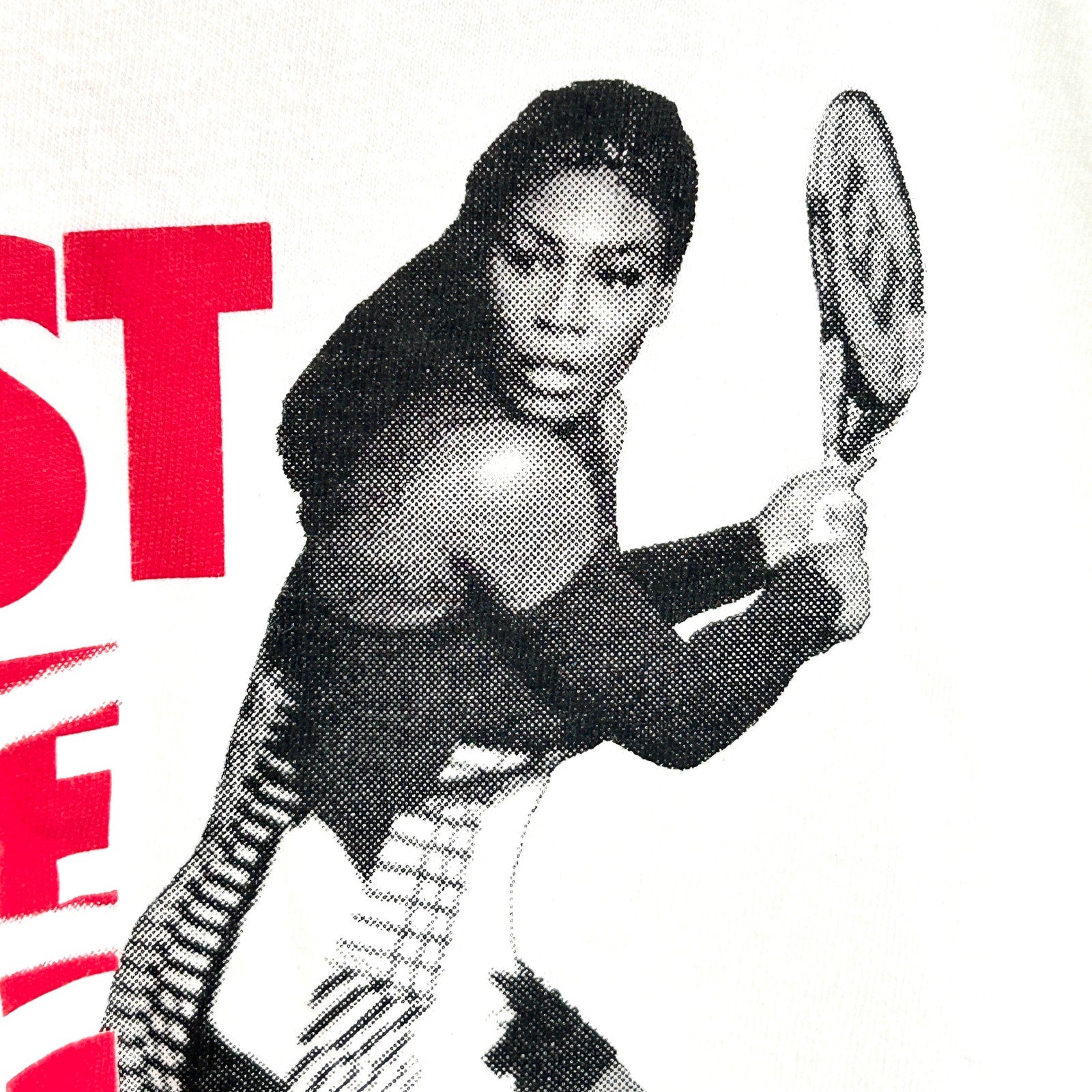 Nike White Red Greatest Female Athlete Serena Williams Graphic Tee