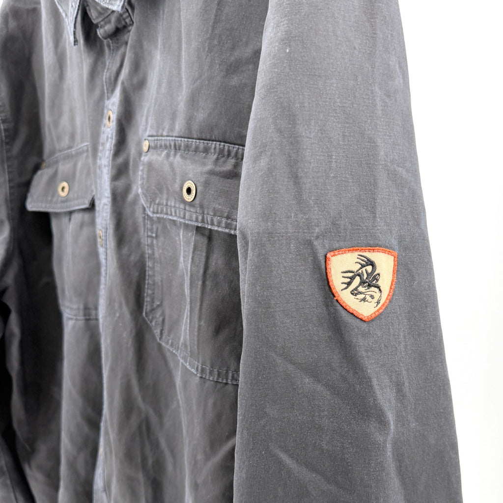 Legendary Whitetails Navy Blue Journeyman Flannel Lined Chore Jacket