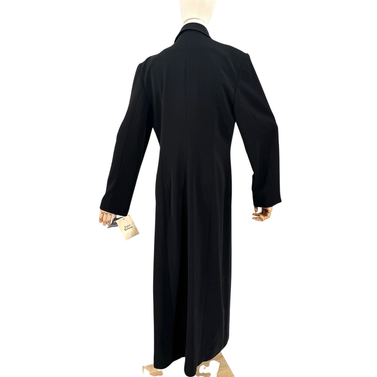 Vintage 80s Ice Cube by Michael Black Oversized Lapel Long Blazer
