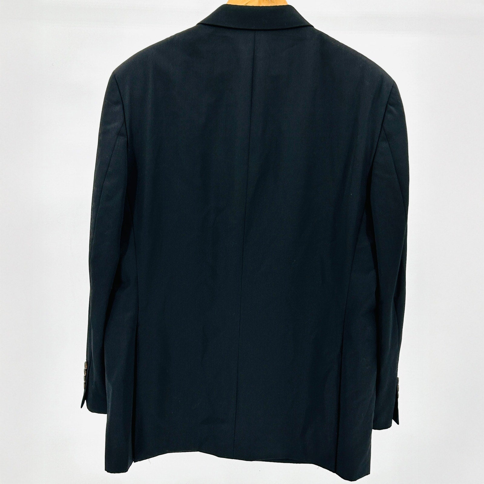 Ralph Lauren Blue Label Black Wool Tuxedo Jacket Blazer
